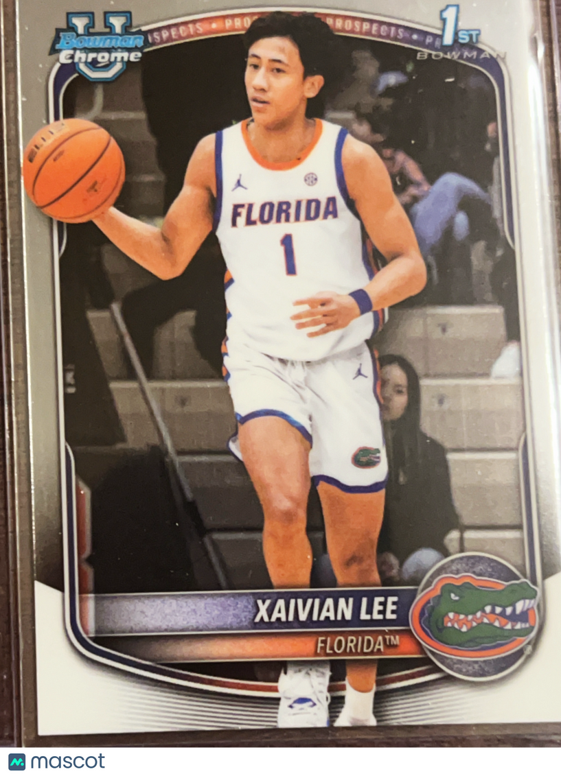 2023 Topps Bowman Chrome University Xaivian Lee #BCP-28