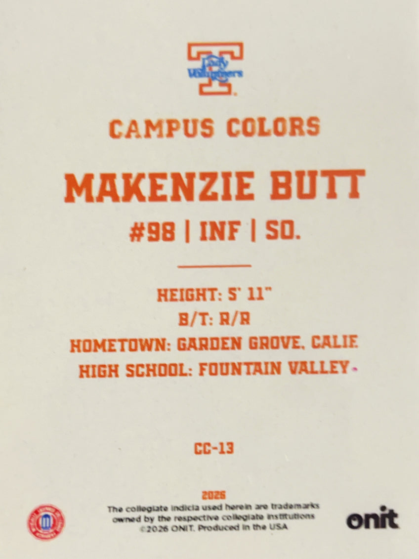 2026 ONIT Campus Colors Makenzie Butt #CC-13