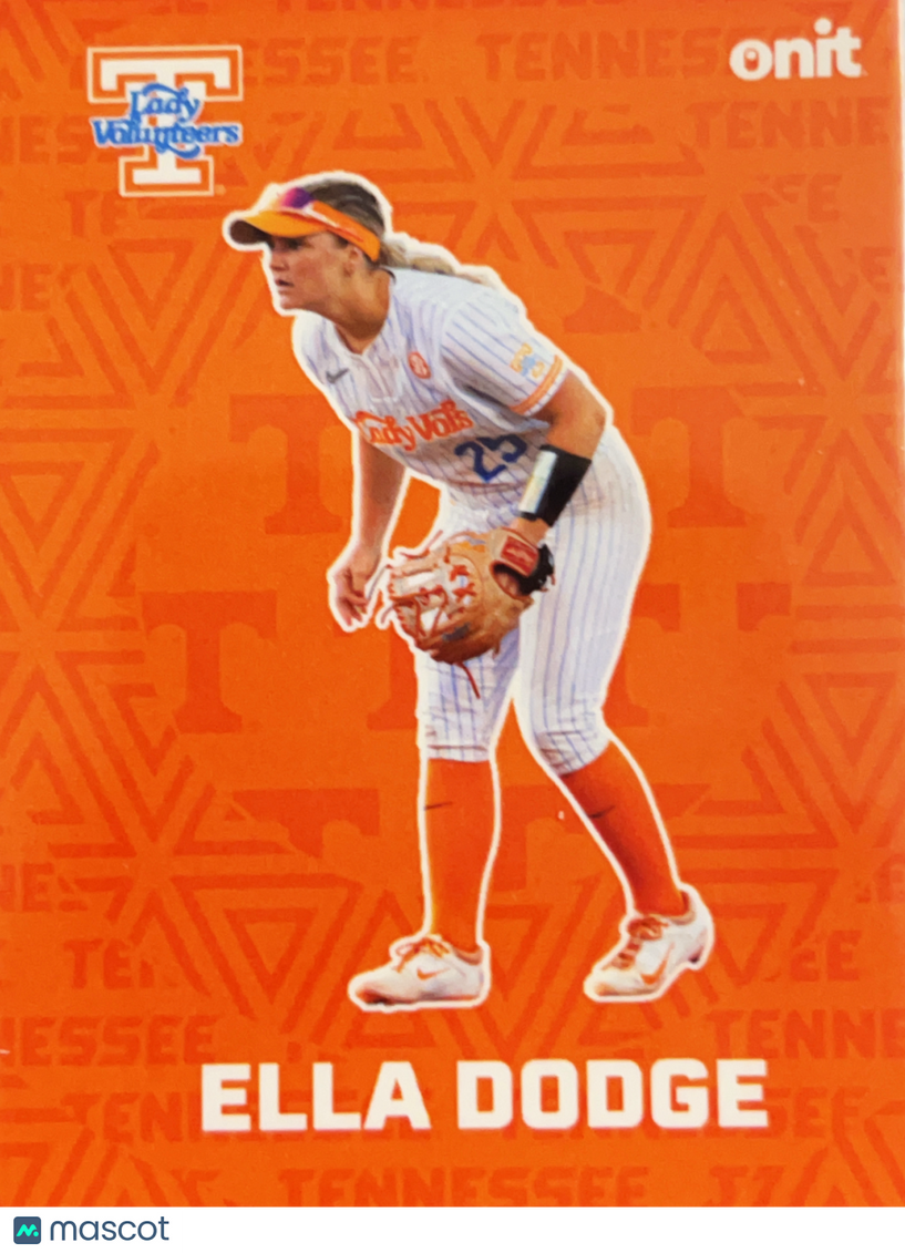 2026 ONIT Tennessee Lady Volunteers Ella Dodge #F-2