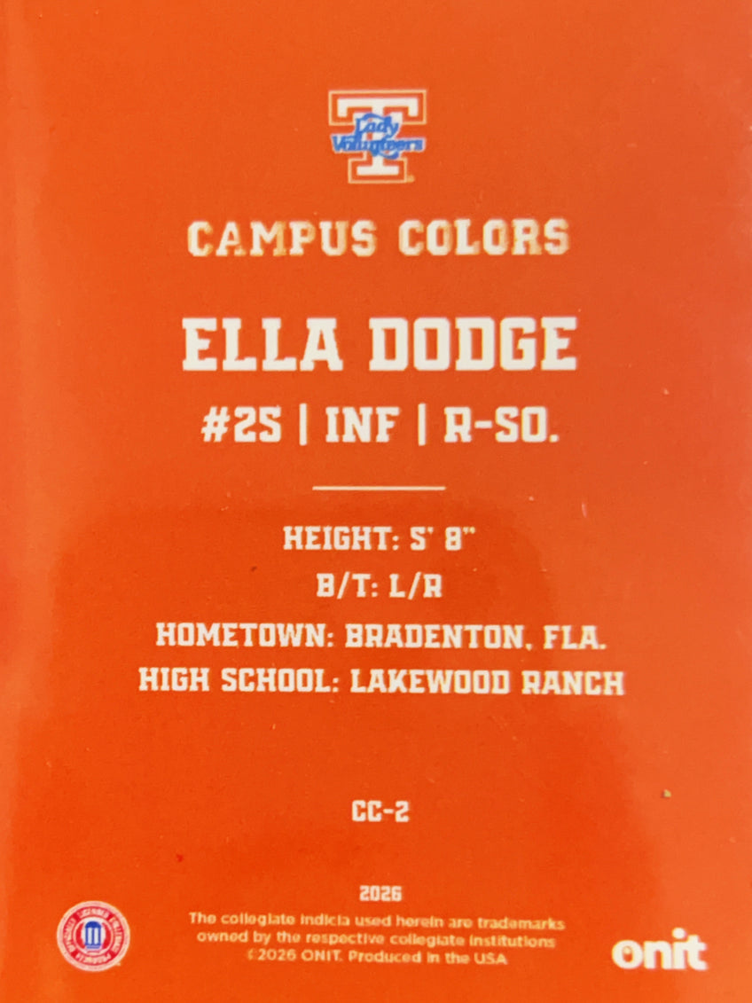2026 ONIT Campus Colors Ella Dodge #CC-2