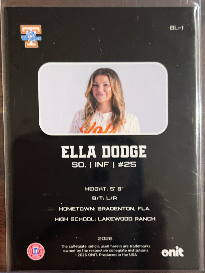 2026 ONIT Athlete Blackout Edition Ella Dodge #BL-1