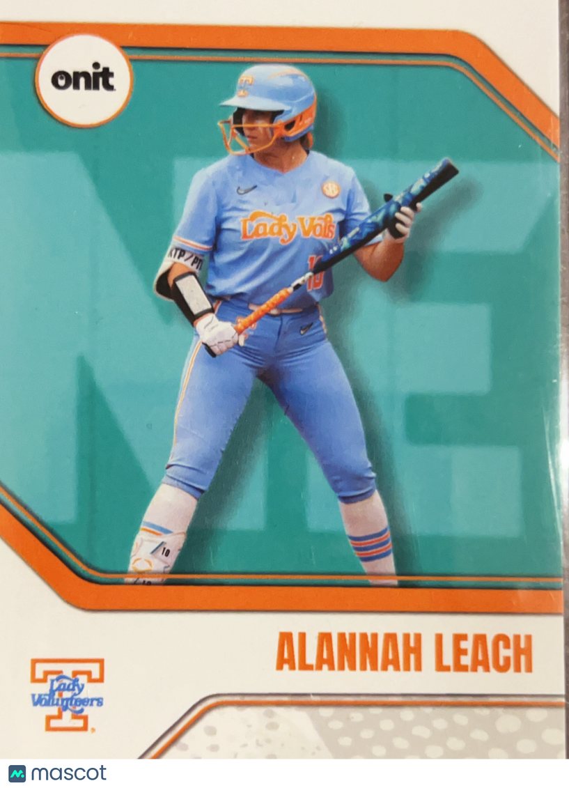 2026 ONIT Tennessee Lady Vols Alannah Leach #B-1