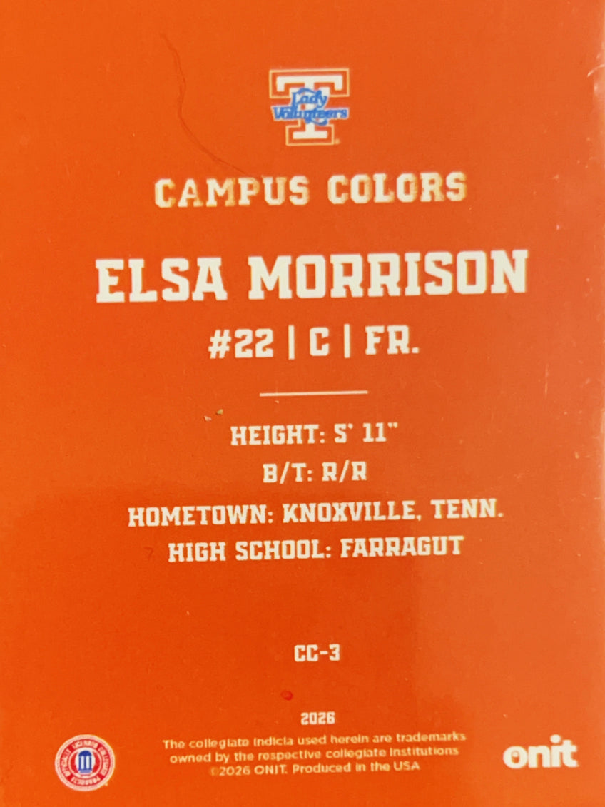 2026 ONIT Campus Colors Elsa Morrison #CC-3