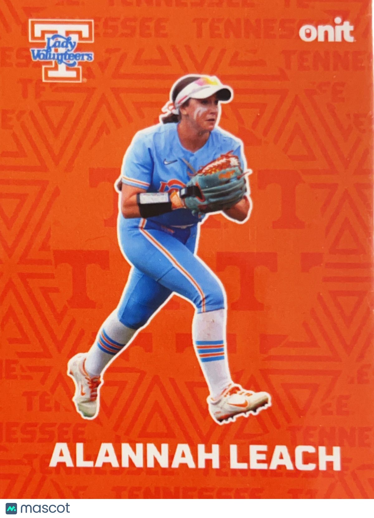 2026 ONIT Tennessee Lady Volunteers Softball Alannah Leach #F-1