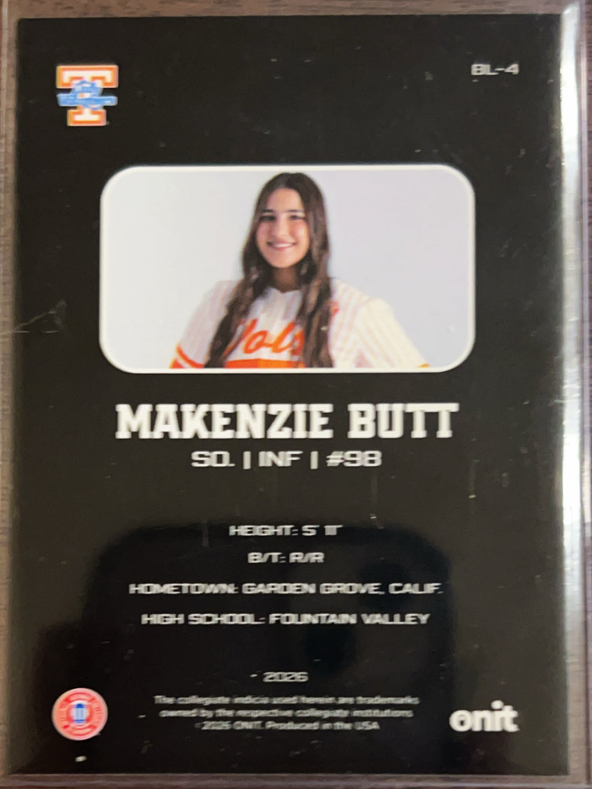 2026 ONIT Blackout Edition Makenzie Butt #BL-4