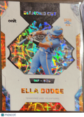 2026 Onit Diamond Cut Ella Dodge #DC-1 Orange Cracked Ice