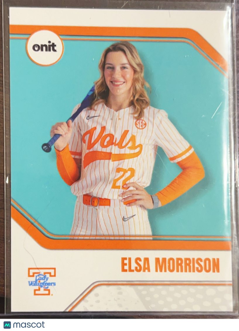 2026 ONIT Tennessee Lady Volunteers Elsa Morrison #B-6