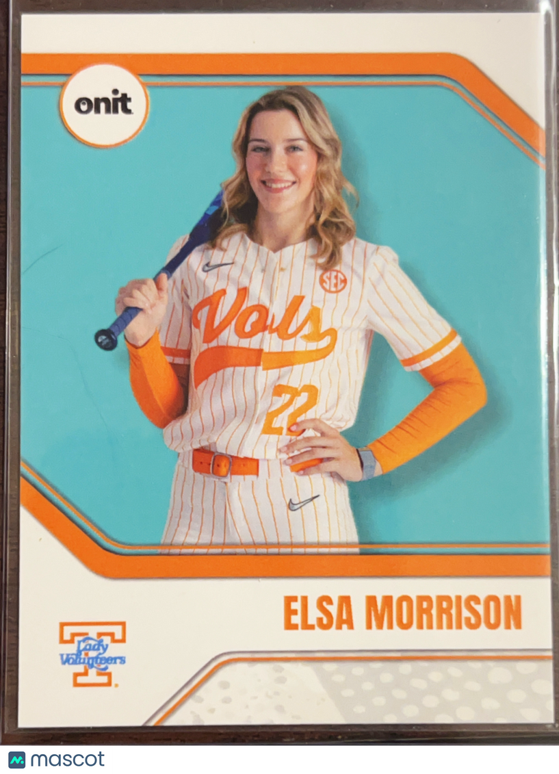 2026 ONIT Tennessee Lady Volunteers Elsa Morrison #B-6