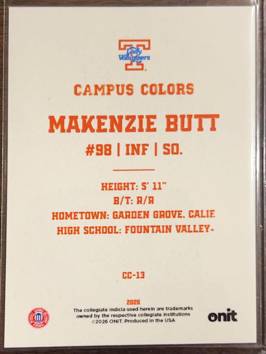 2026 ONIT Campus Colors Makenzie Butt #CC-13