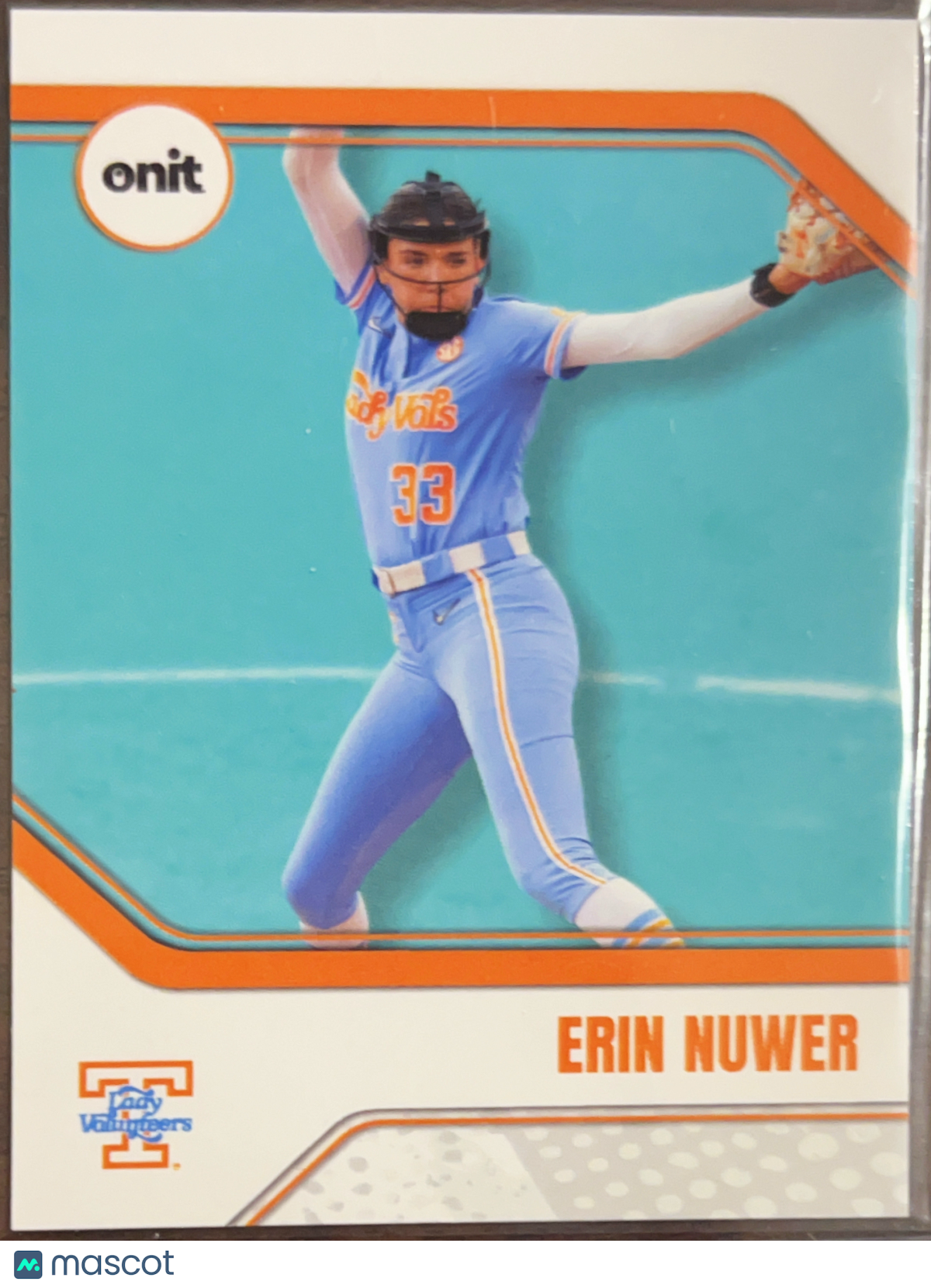 2026 ONIT Tennessee Softball Erin Nuwer #B-8