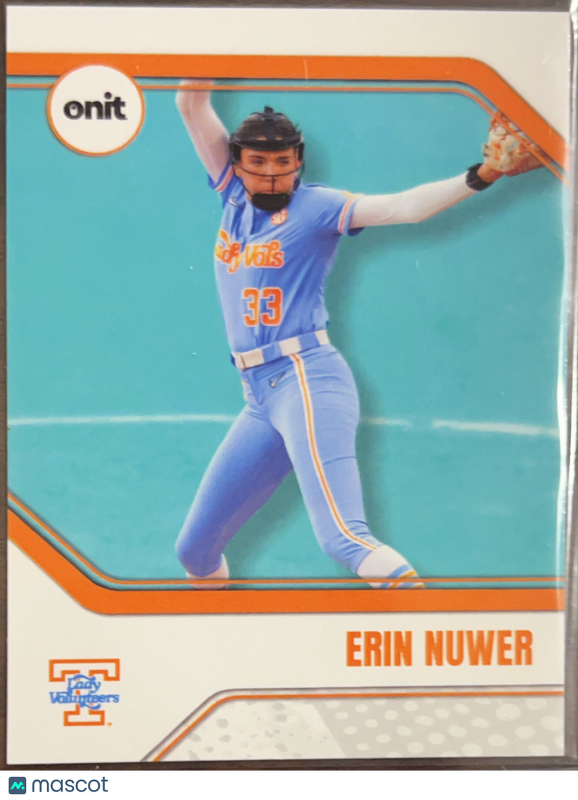 2026 ONIT Tennessee Softball Erin Nuwer #B-8