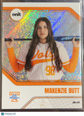 2026 Tennessee Lady Volunteers Softball Makenzie Butt #B-14 Orange Sparkle /49