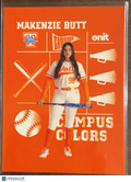 2026 ONIT Campus Colors Makenzie Butt #CC-6 Orange