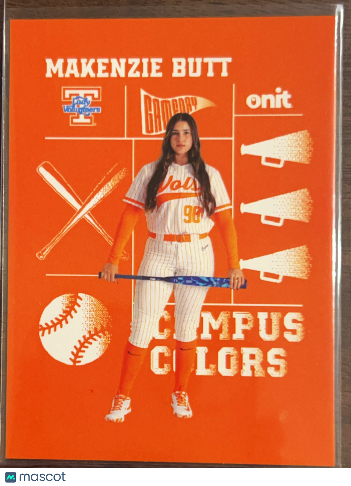 2026 ONIT Campus Colors Makenzie Butt #CC-6 Orange