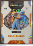 2026 ONIT Diamond Cut Ella Dodge #DC-1 Orange Cracked Ice