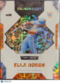 2026 Onit Diamond Cut Ella Dodge #DC-1 Orange Cracked Ice