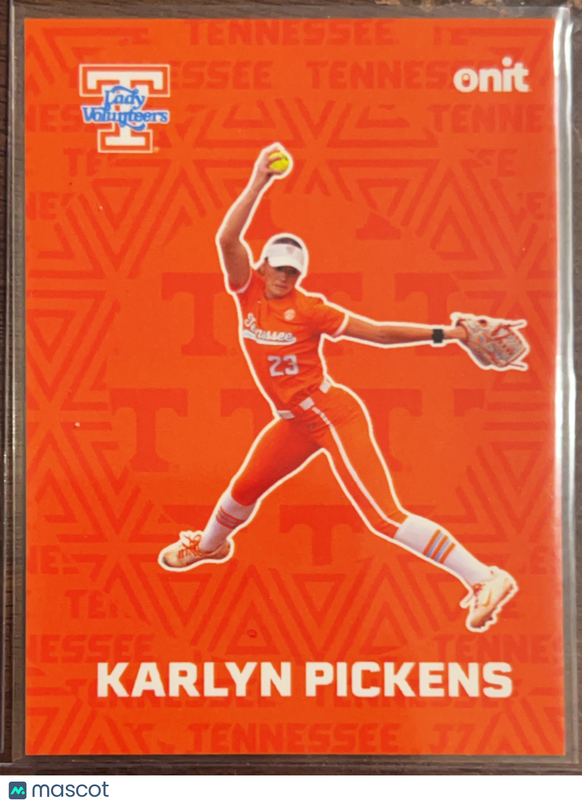 2026 ONIT Tennessee Lady Volunteers Karlyn Pickens #F-5