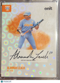 2025 ONIT Signature Series Alannah Leach #S-1 Circle Prizm /16 Auto
