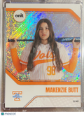 2026 Lady Volunteers Softball Makenzie Butt #B-14 Orange Sparkle /49