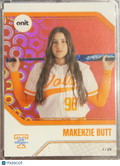 2026 ONIT Lady Vols Softball Makenzie Butt #B-14 Orange Circles Prizm /25