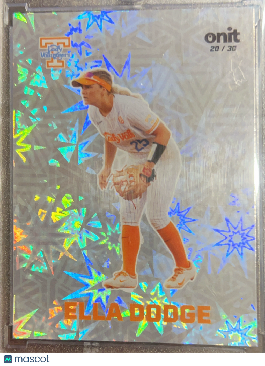 2026 ONIT Lady Volunteers Ella Dodge #F-9 Star Pattern Foil /30
