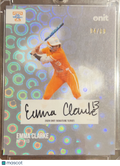 2025 Onit Signature Series Emma Clarke #S-4 Holo /09 Auto