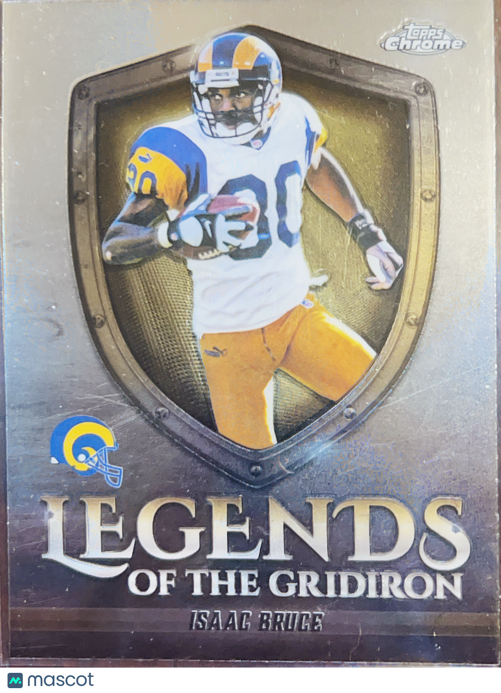 2025 Topps Chrome Legends of the Gridiron Isaac Bruce #LOG-26