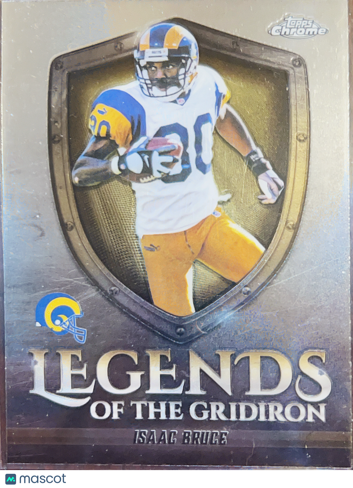2025 Topps Chrome Legends of the Gridiron Isaac Bruce #LOG-26