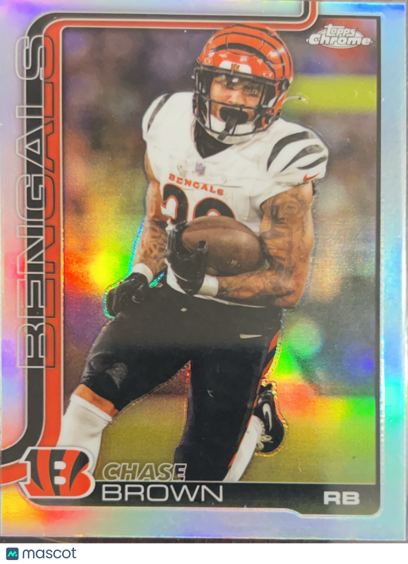 2025 Topps Chrome Chase Brown #62 Refractor