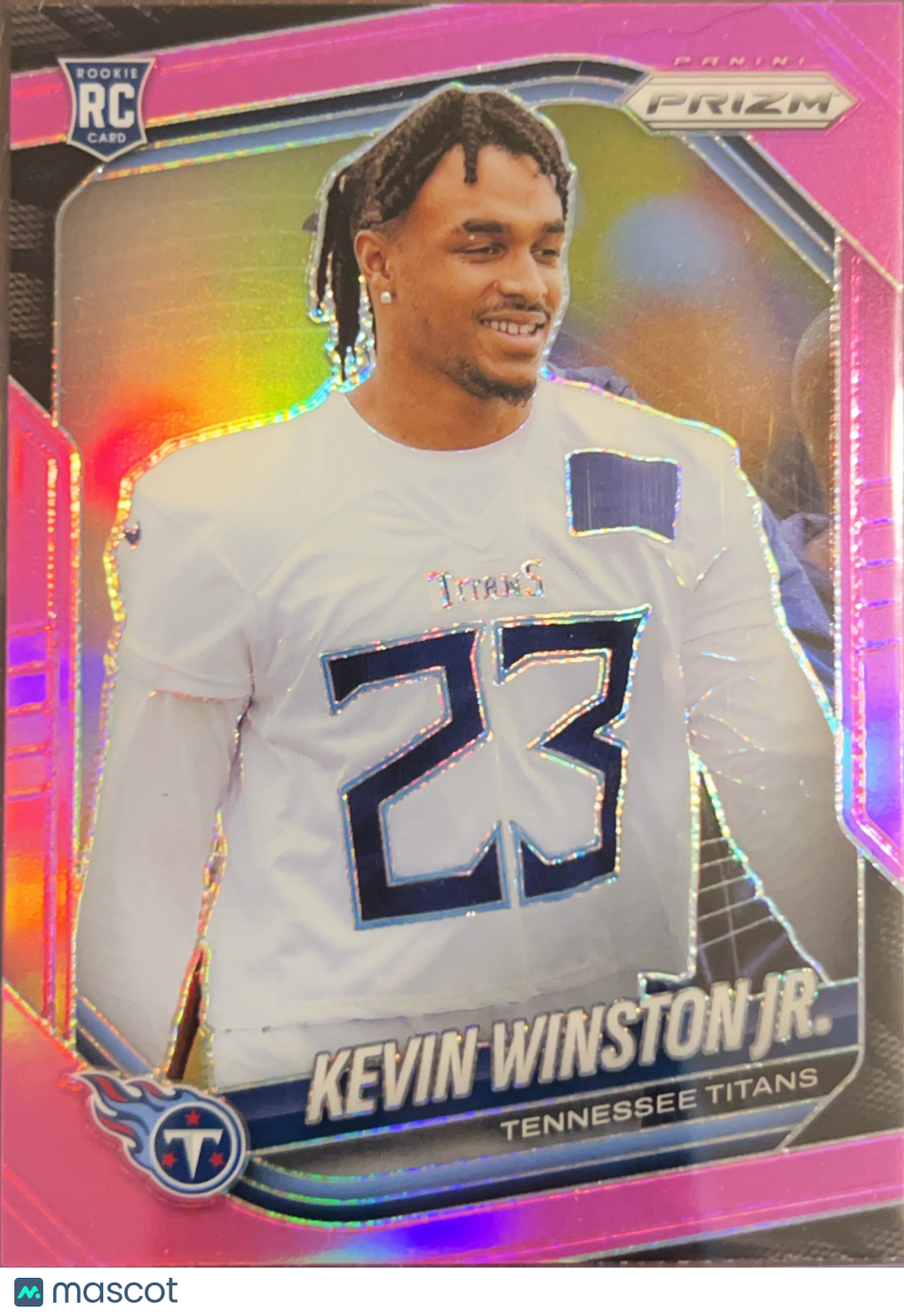 2025 Panini Prizm Kevin Winston Jr. #340 Pink RC