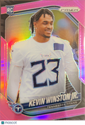 2025 Panini Prizm Kevin Winston Jr. #340 Pink RC