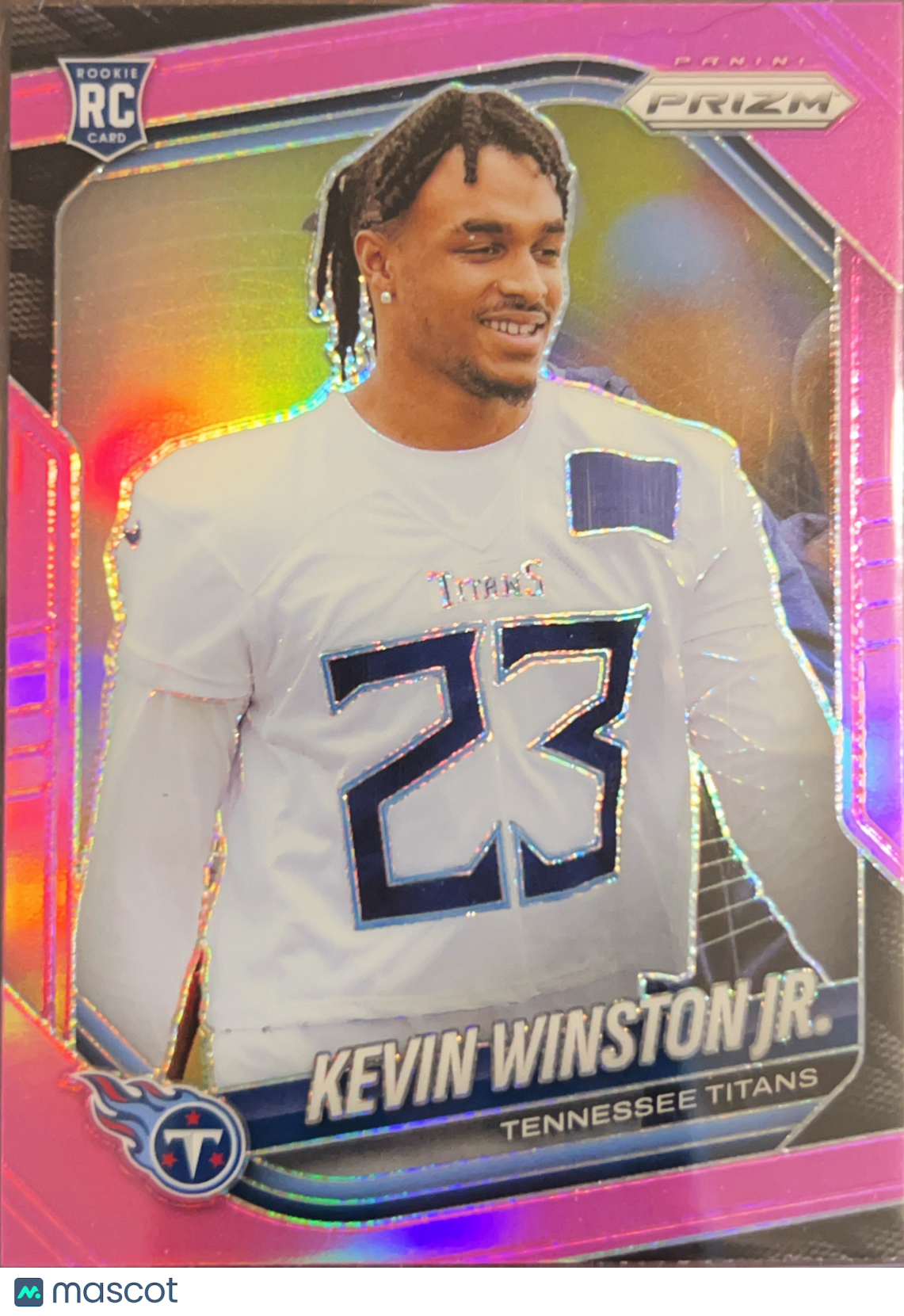 2025 Panini Prizm Kevin Winston Jr. #340 Pink RC