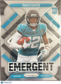 2025 Panini Prizm Emergent Travis Hunter #12 Silver RC
