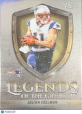 2025 Topps Chrome Legends of the Gridiron Julian Edelman #LOG-24