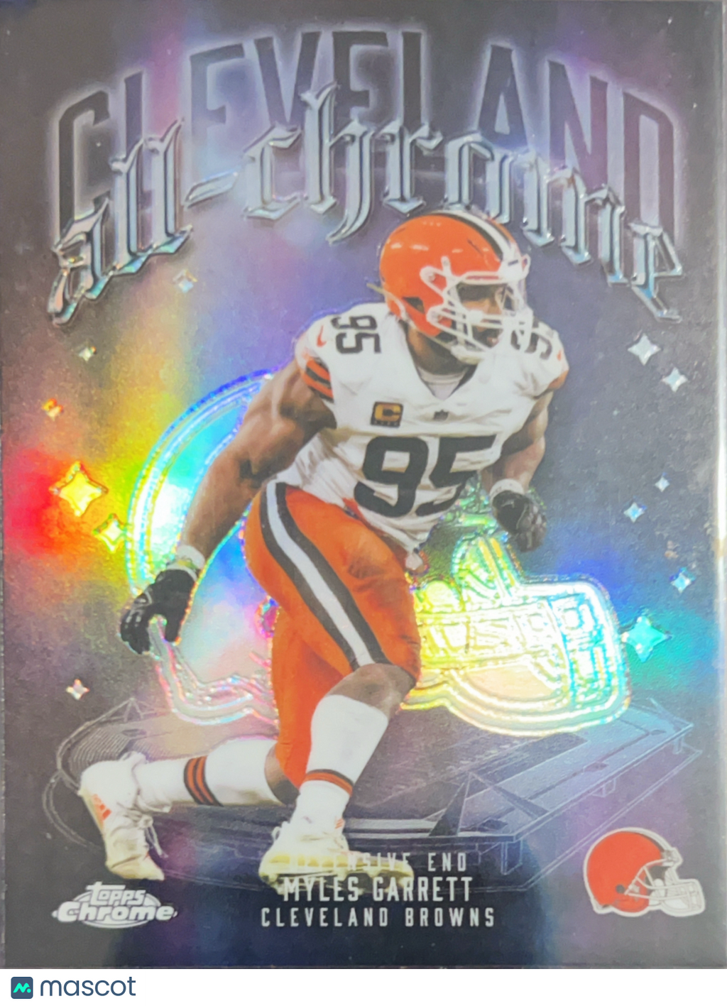 2025 Topps Chrome All-Etch Myles Garrett #ACT-15 Refractor