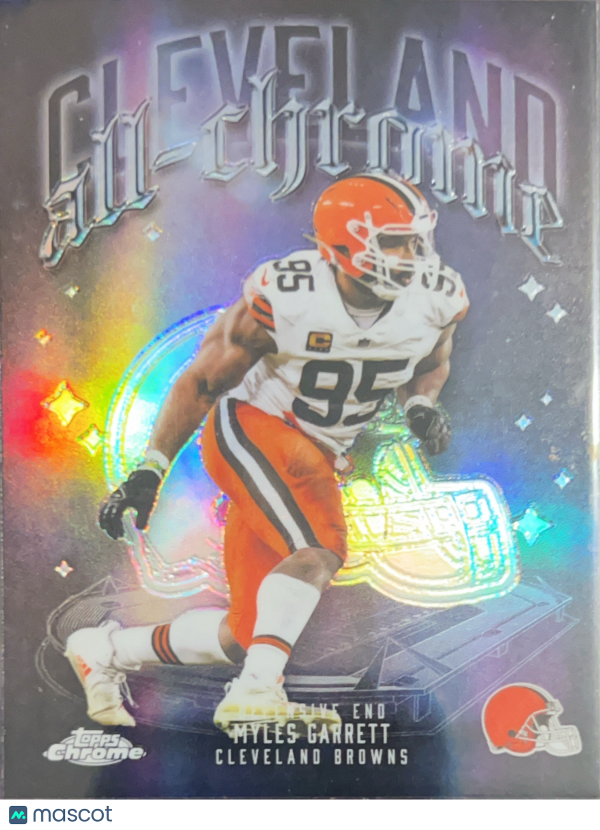 2025 Topps Chrome All-Etch Myles Garrett #ACT-15 Refractor