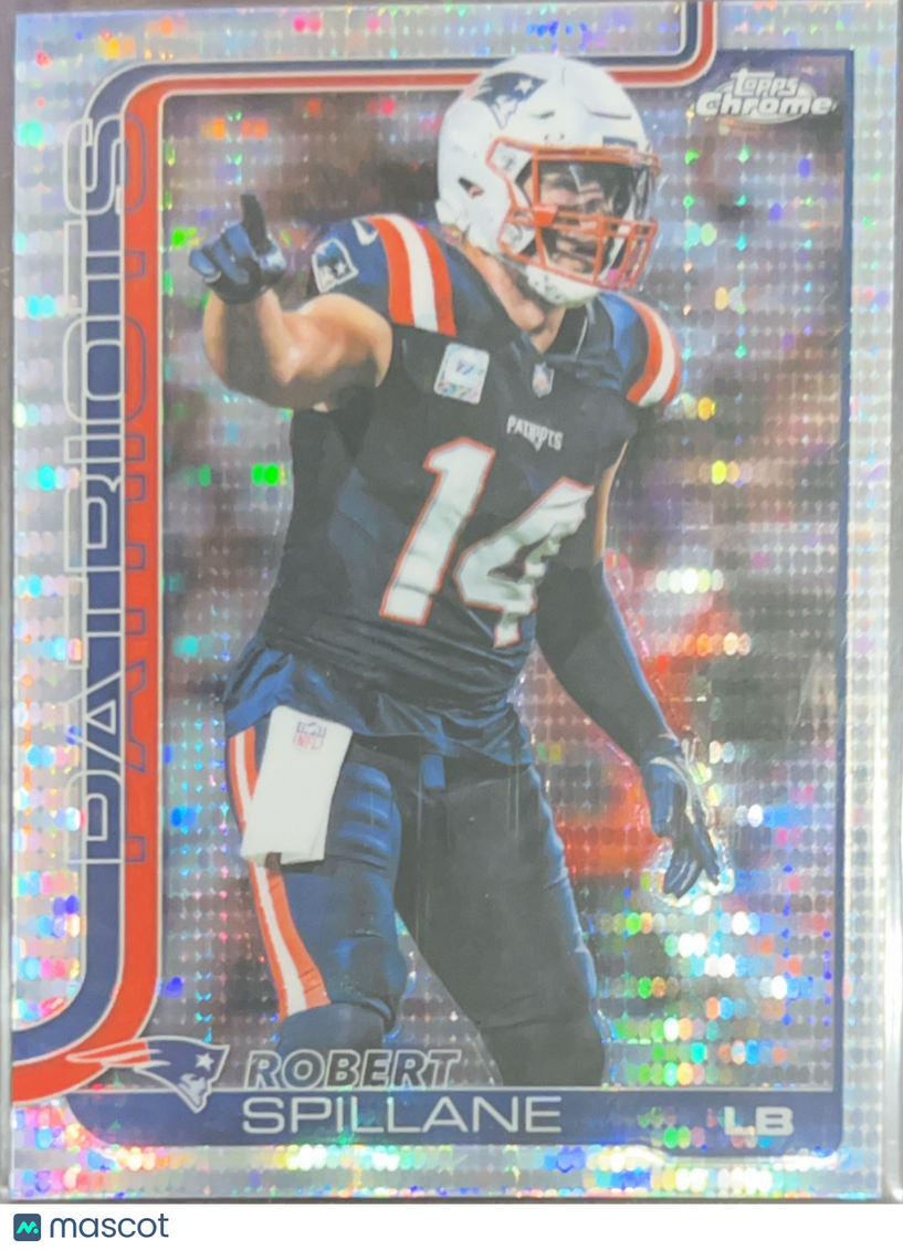 2023 Topps Chrome Robert Spillane #181 Pulsar Refractor