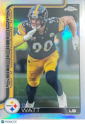 2025 Topps Chrome T.J. Watt #258 Refractor
