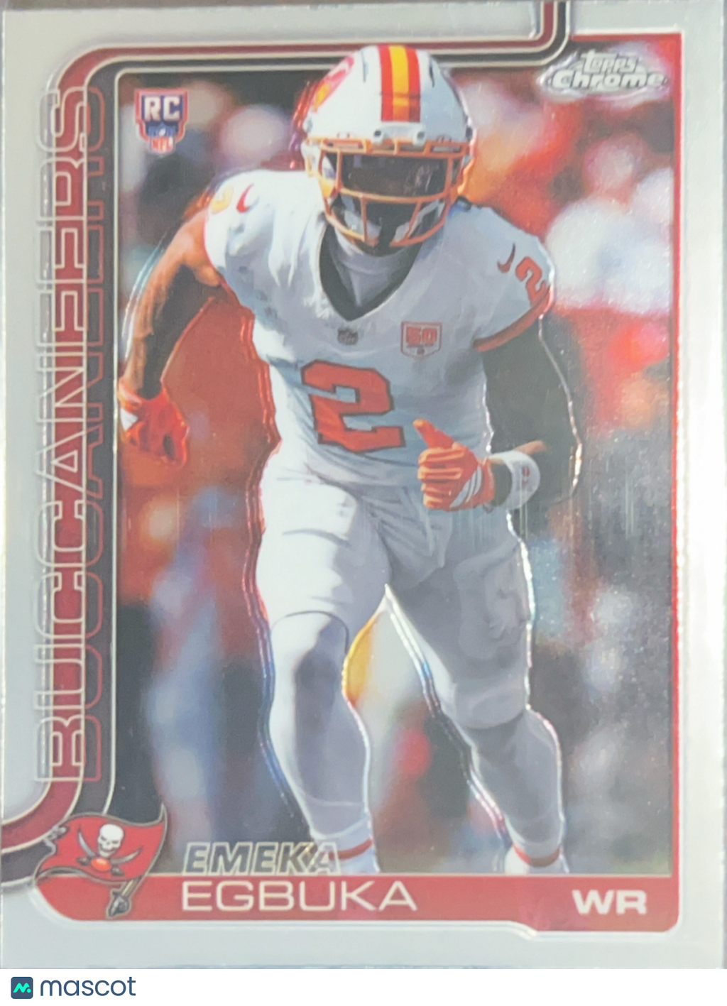 2025 Topps Chrome Emeka Egbuka #312 RC