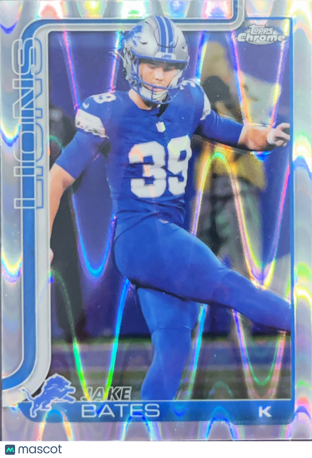 2025 Topps Chrome Jake Bates #105 RayWave