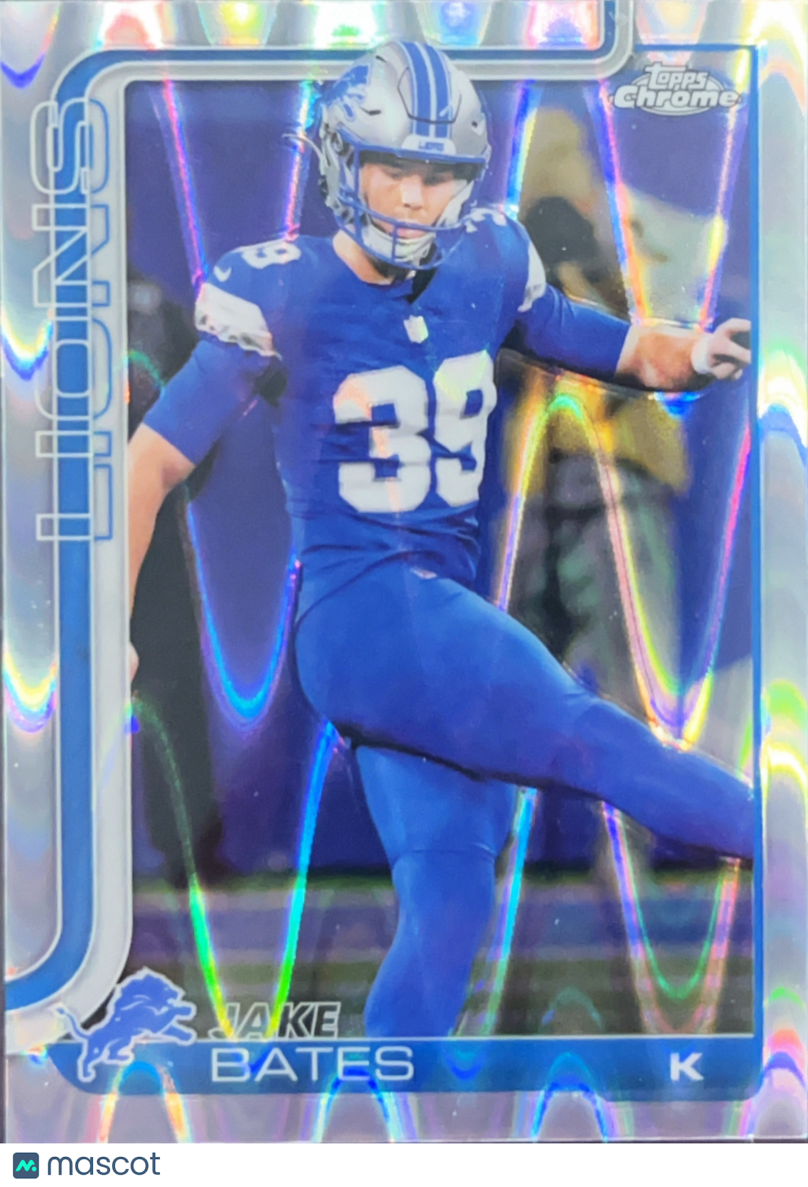 2025 Topps Chrome Jake Bates #105 RayWave