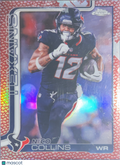 2025 Topps Chrome Nico Collins #115 Red Prizm