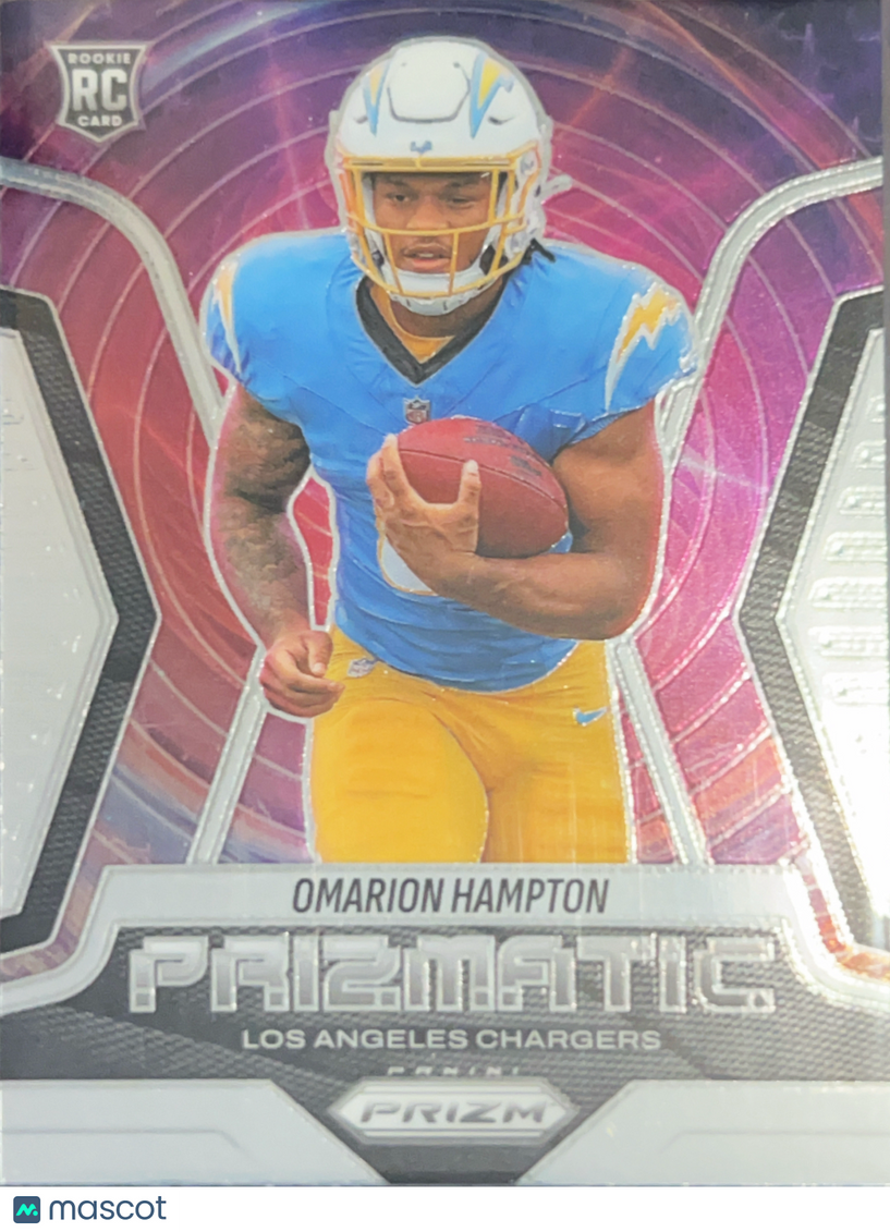 2025 Panini Prizm Prizmatic Omarion Hampton #9 RC