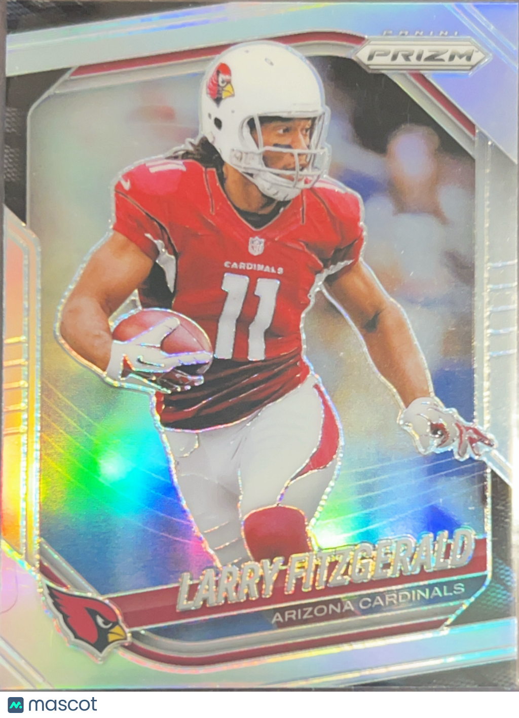 2025 Panini Prizm Larry Fitzgerald #299 Silver