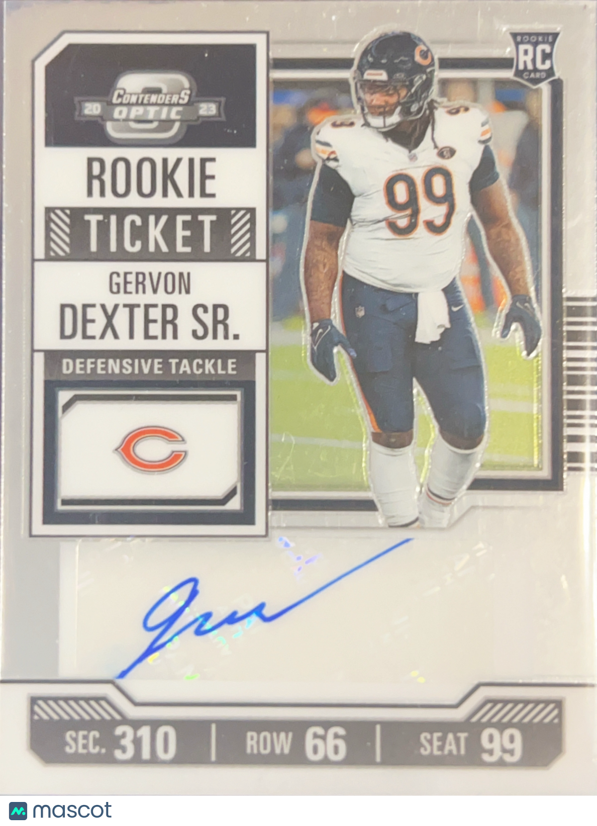 2024 Panini Contenders Optic Gervon Dexter Sr. #171 RC Auto