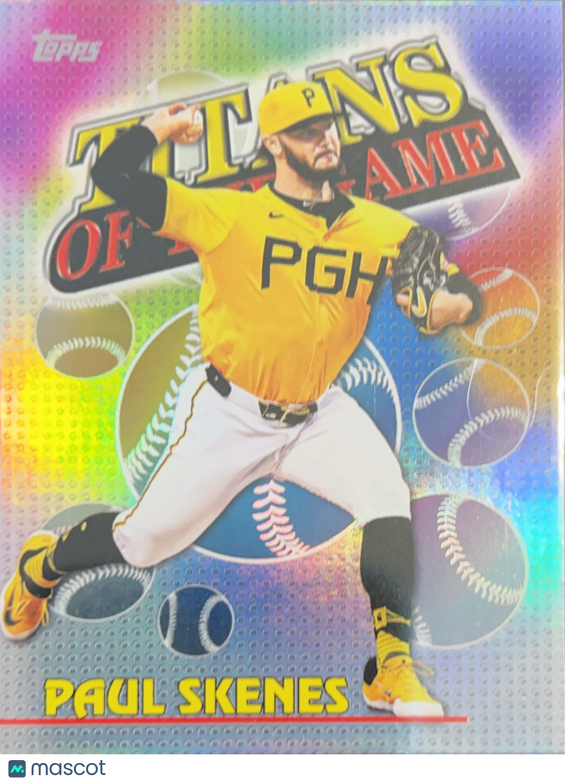 2026 Topps Titans of the Game Paul Skenes #TOG-14