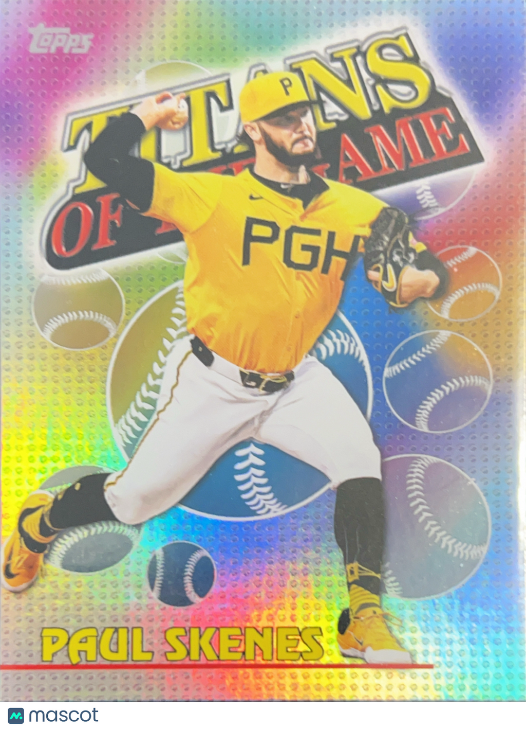 2026 Topps Titans of the Game Paul Skenes #TOG-14