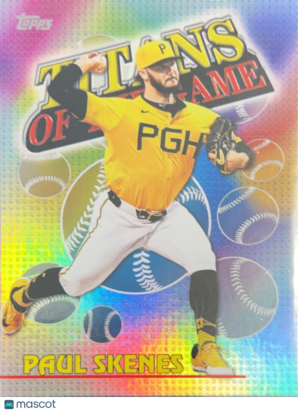 2026 Topps Titans of the Game Paul Skenes #TOG-14