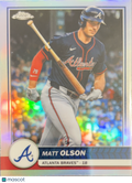 2026 Topps Chrome Flagship Matt Olson #89 Refractor
