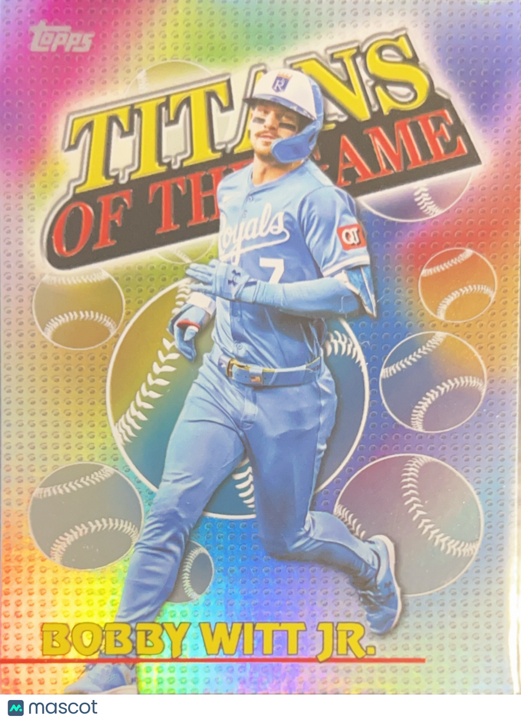 2026 Topps Titans of the Game Bobby Witt Jr. #TOG-16